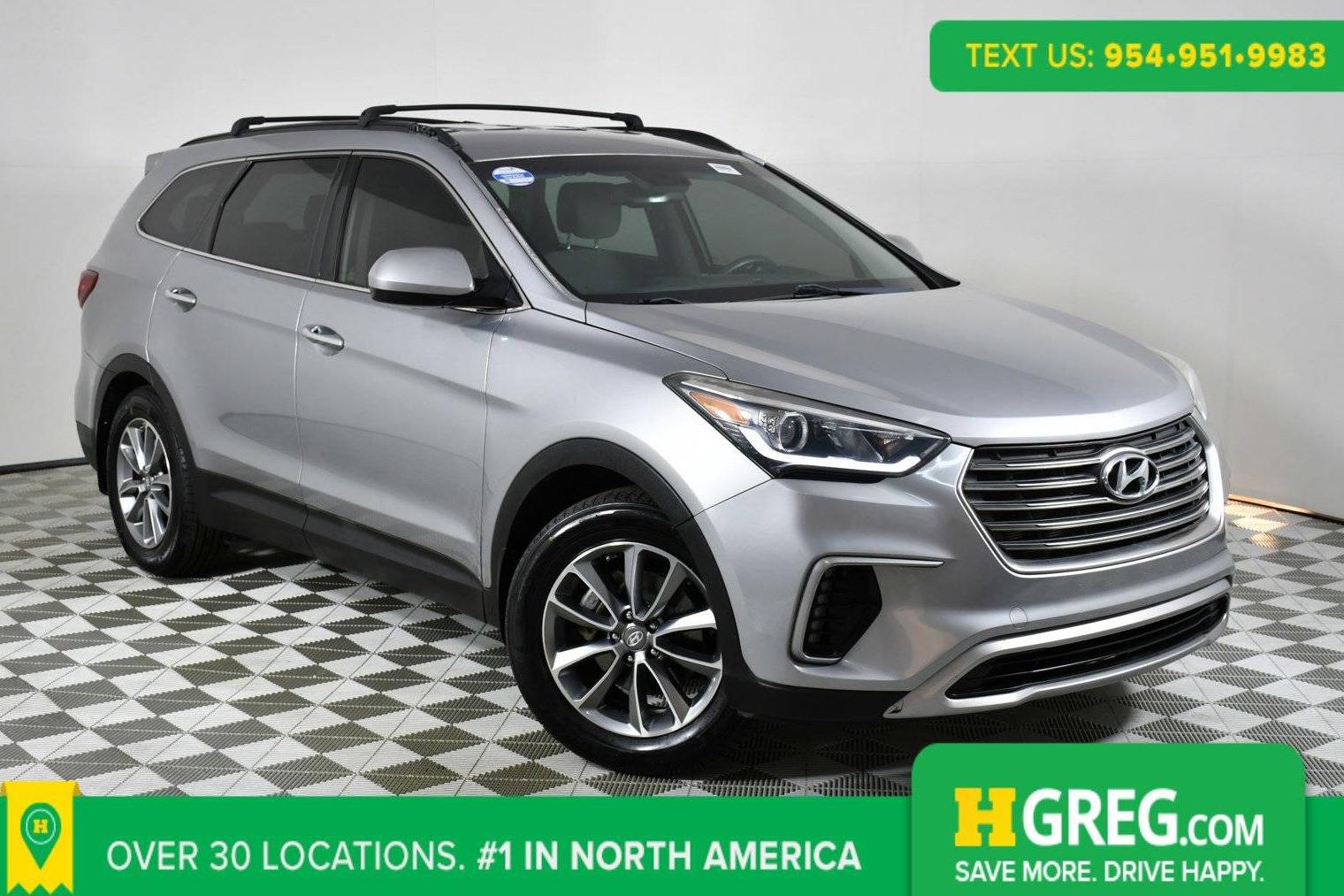 HYUNDAI SANTA FE 2018 KM8SM4HF9JU266281 image